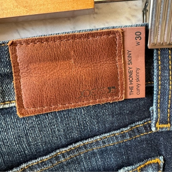 NWT JOE'S Jeans The Honey Skinny Curvy Cici Dark Wash Denim Size Women's 30 - Picture 5 of 9